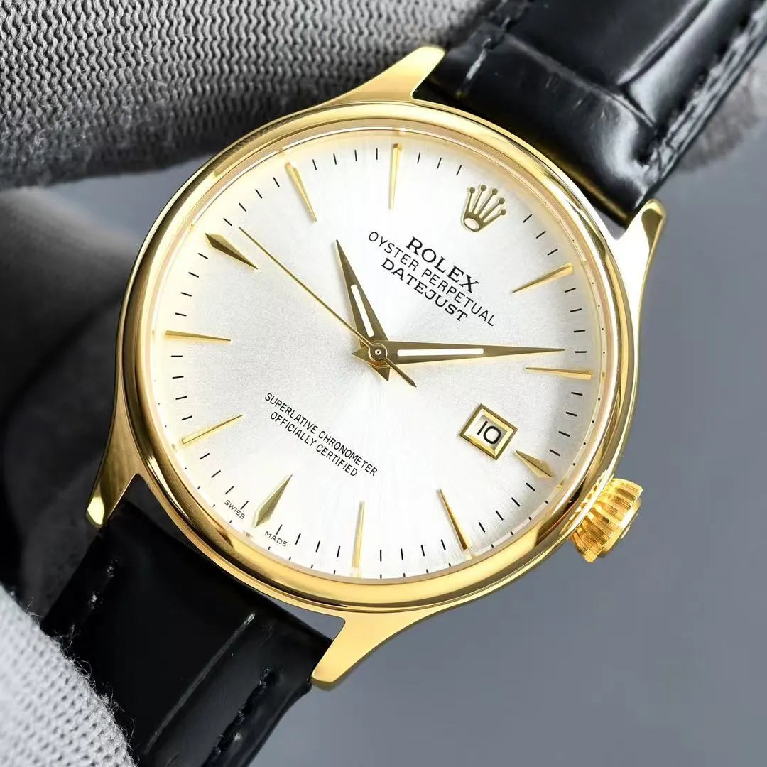 silver Rolex Datejust Gold - Hình 2