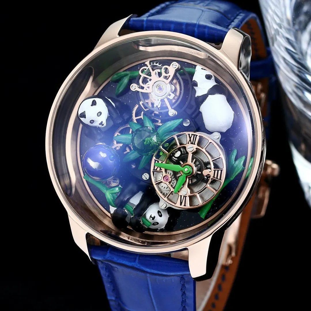 Konhon Panda Rose Gold Watch - Hình 12