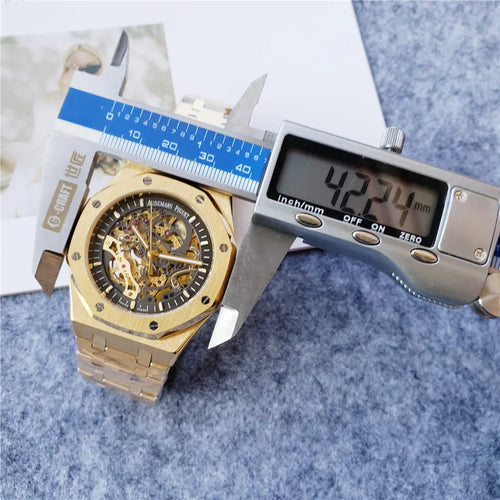 Audemars Piguet Gold Skeleton - Hình 2