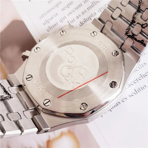 Audemars Piguet Silver Dial Steel - Hình 2