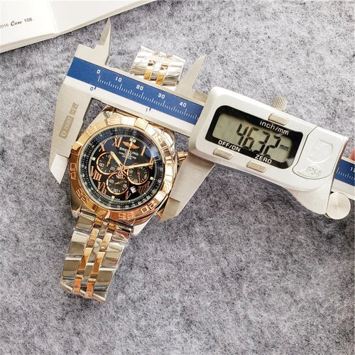 Breitling Chronomat Black Dial Gold - Hình 2