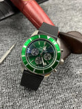 Breitling Green Rubber Strap