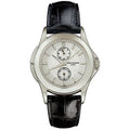 Patek Philippe Silver Dial Black Leather – Calatrava