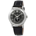 Patek Philippe Black Dial Leather complications
