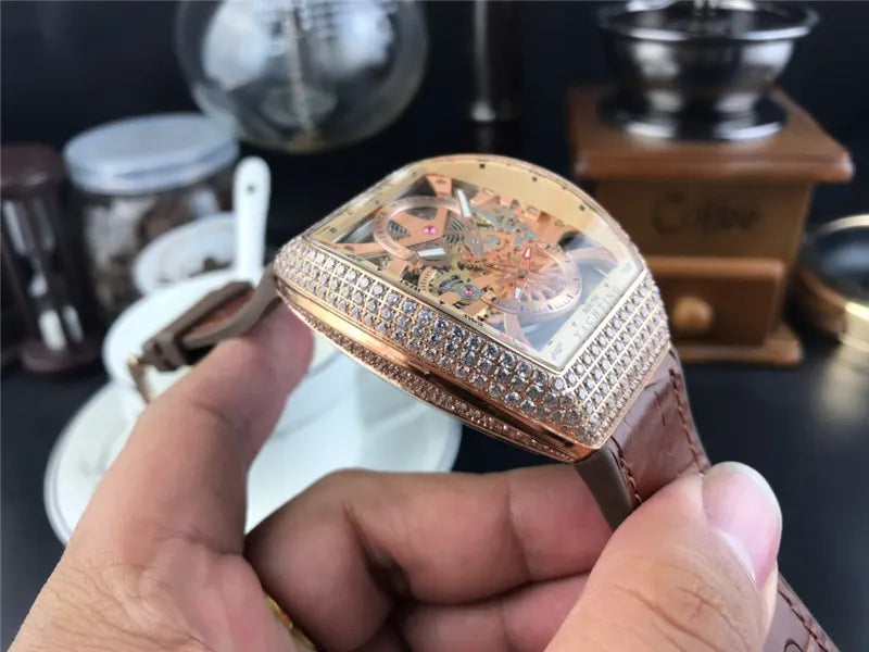 vanguard Franck Muller Diamond Watch - Hình 4