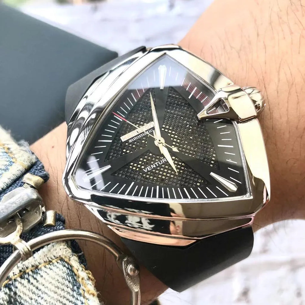 Hamilton Ventura Black Dial - Hình 9