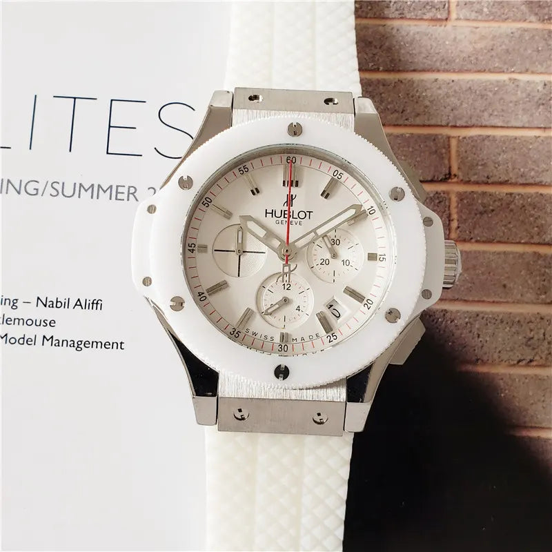 Hublot White Ceramic Gold - Hình 8