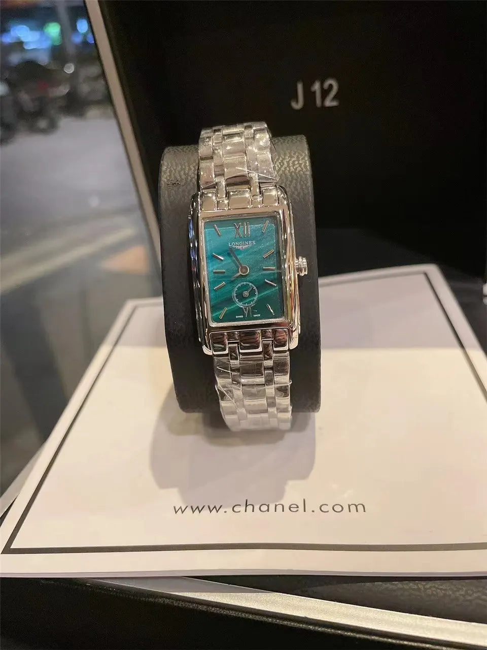 Longines DolceVita Green Dial Steel - Hình 3