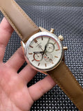 Tag Heuer Cream Dial Leather
