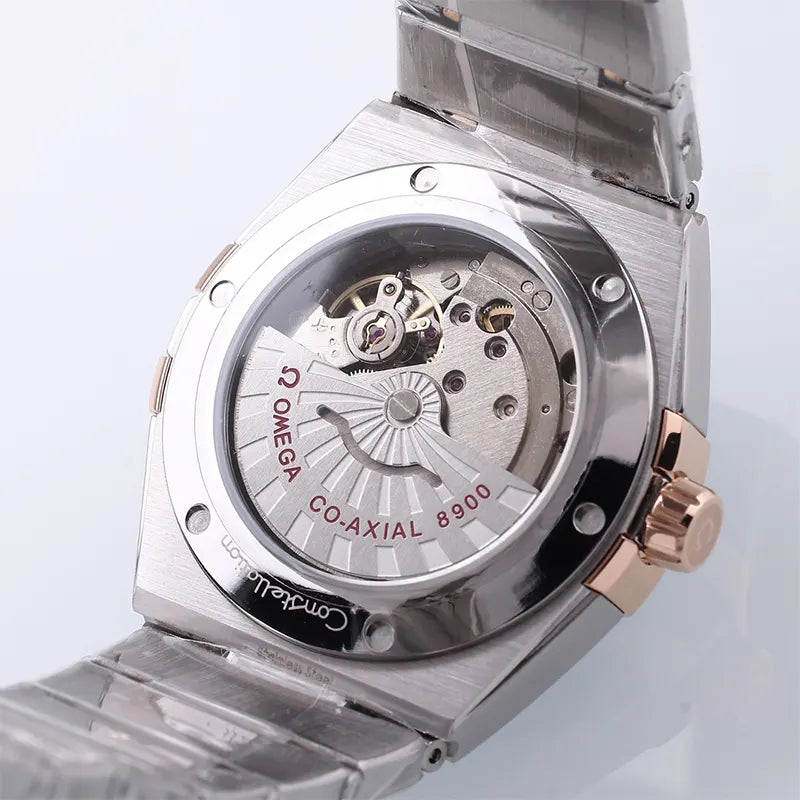 Omega Silver Rose Gold Steel - Hình 2