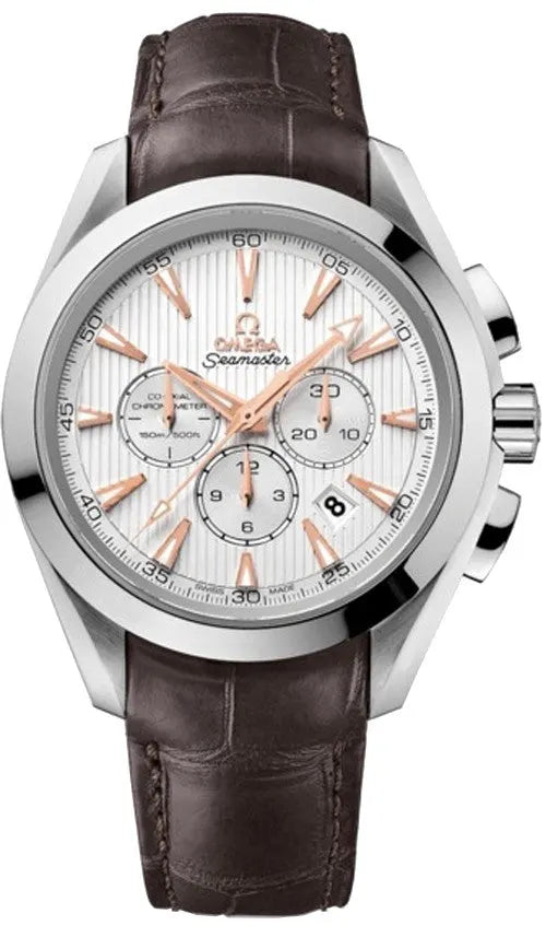 Omega White Dial Chronograph seamaster