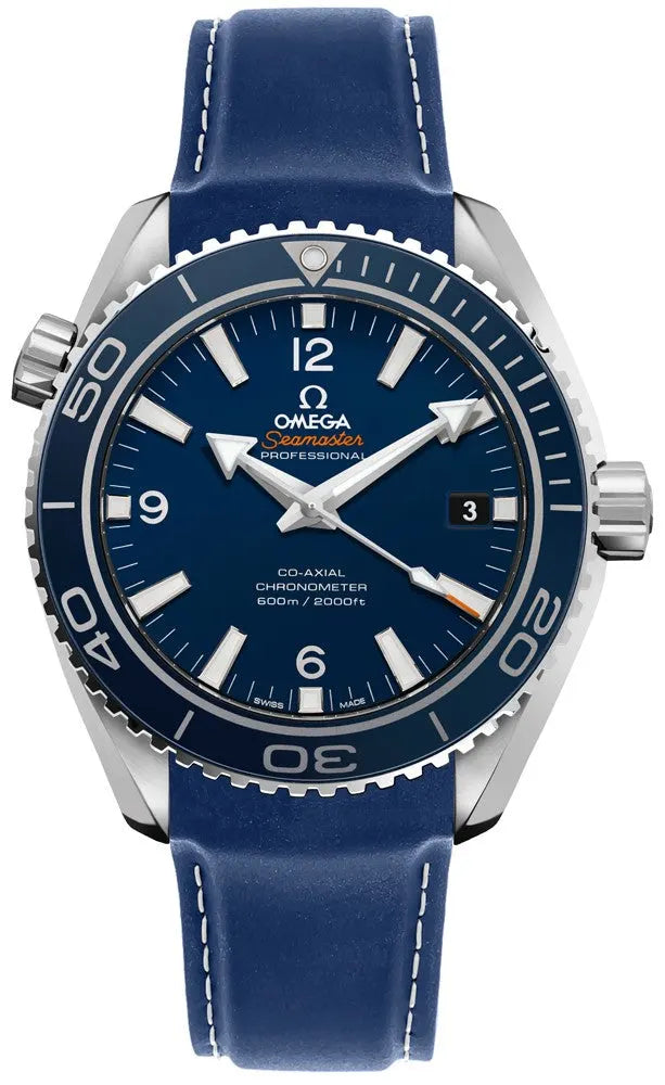 Omega Seamaster Blue Leather co