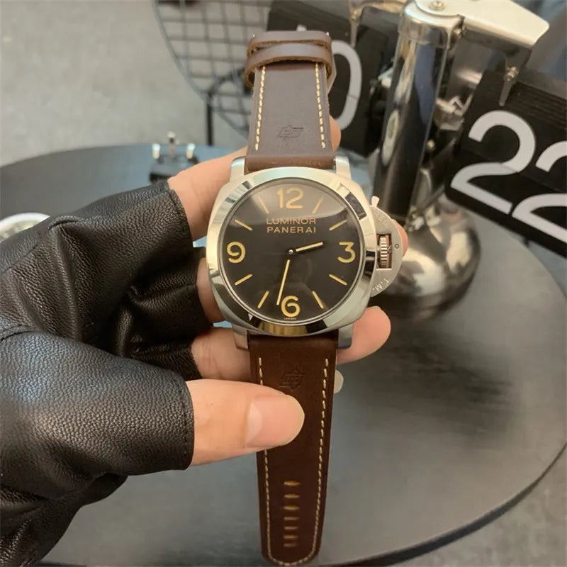 Panerai Luminor Brown Leather - Hình 2
