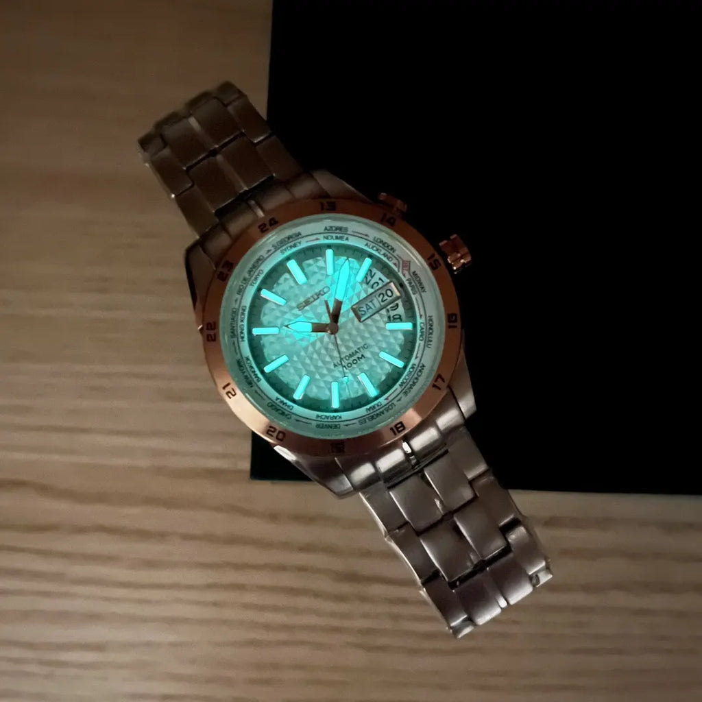 Seiko World Time Watch - Hình 3