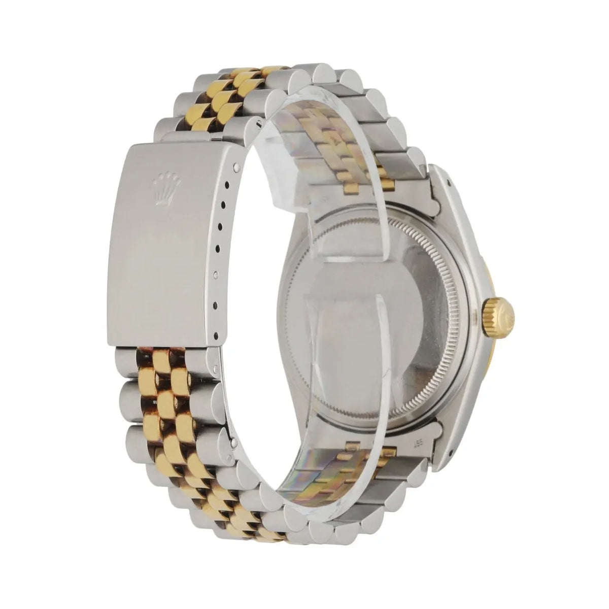 Rolex Two-Tone Silver Diamond datejust - Hình 3