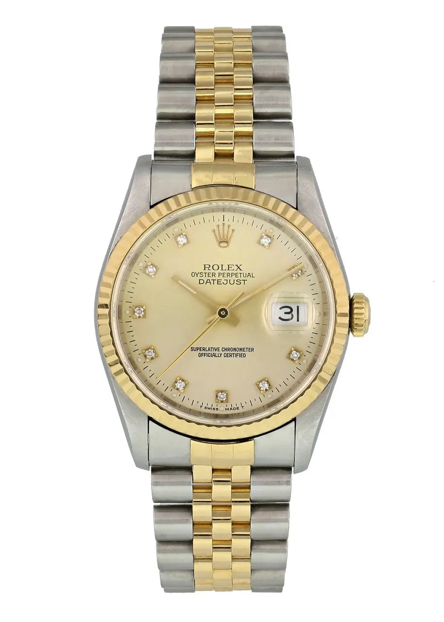 Rolex Two-Tone Diamond Dial - Hình 2