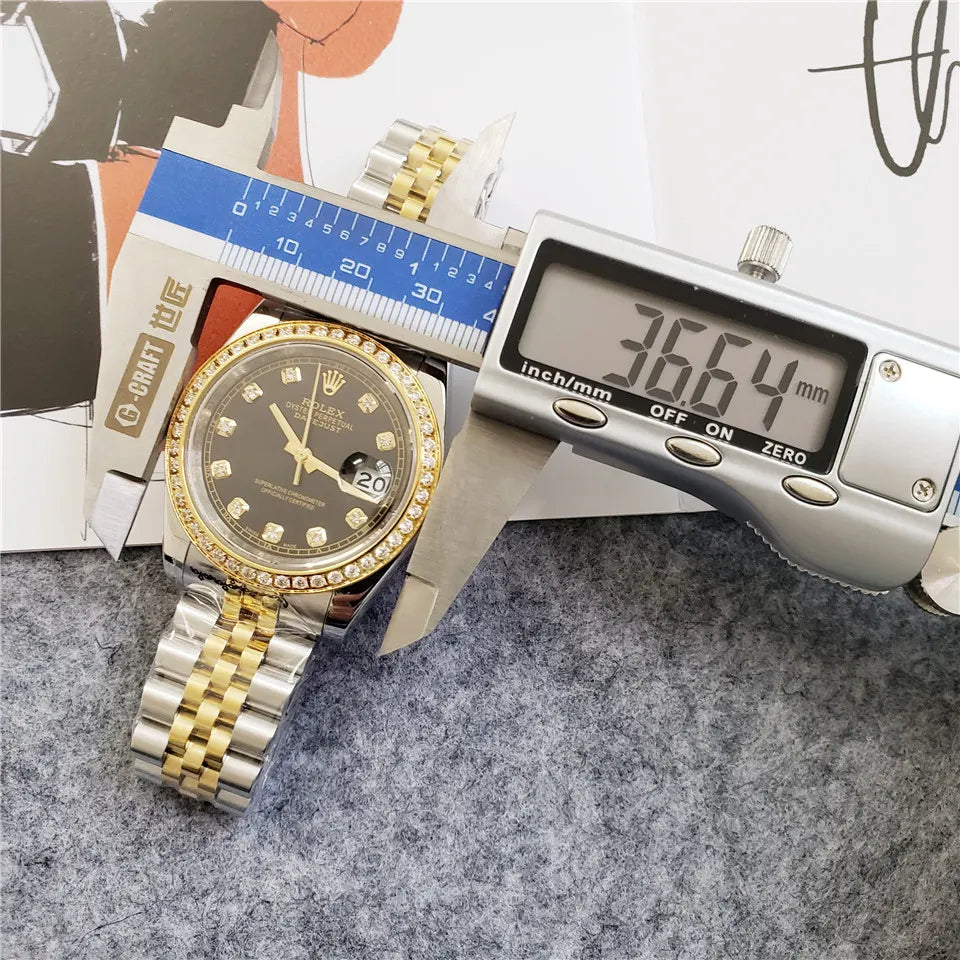 Rolex Black Diamond Jubilee Two-Tone - Hình 2