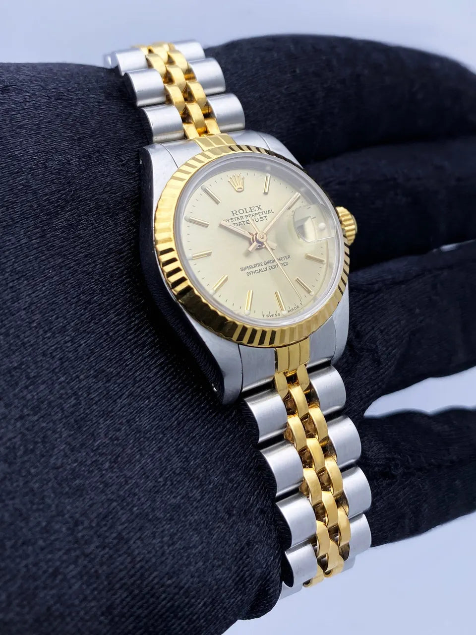 Rolex Datejust Gold Dial tone - Hình 4