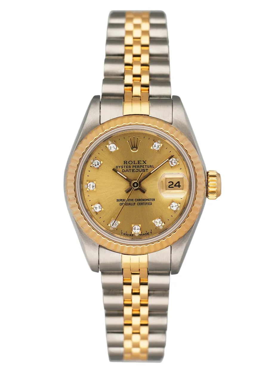 Rolex Datejust Gold Diamond