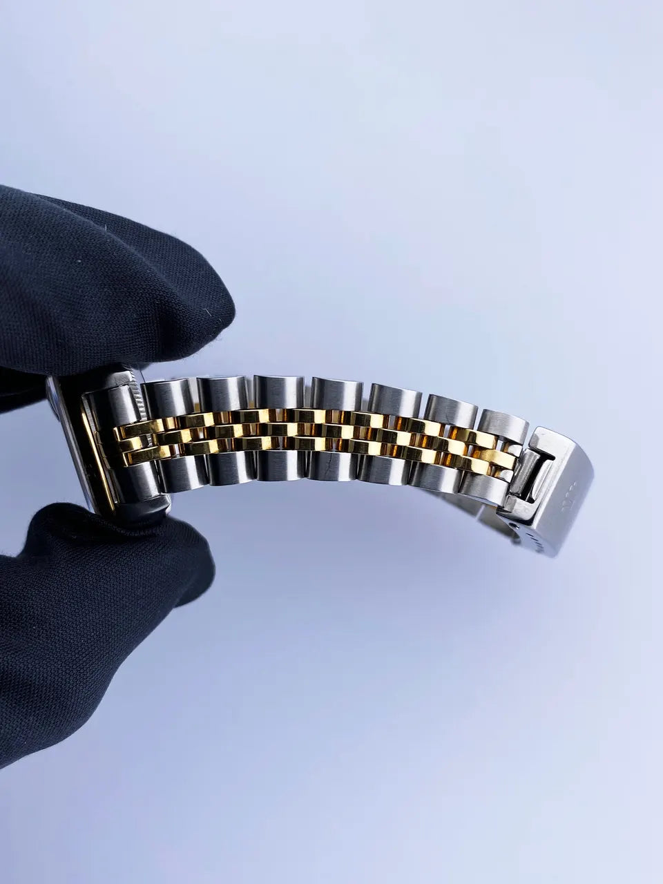 datejust Rolex Gold Diamond Champagne Dial - Hình 8