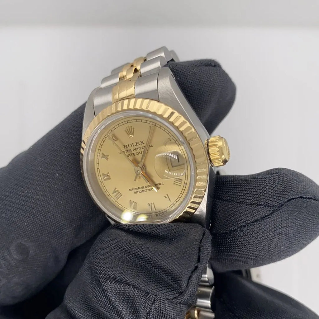 Rolex Two-Tone Gold Champagne - Hình 6