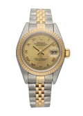 Rolex Two-Tone Champagne Dial datejust gold