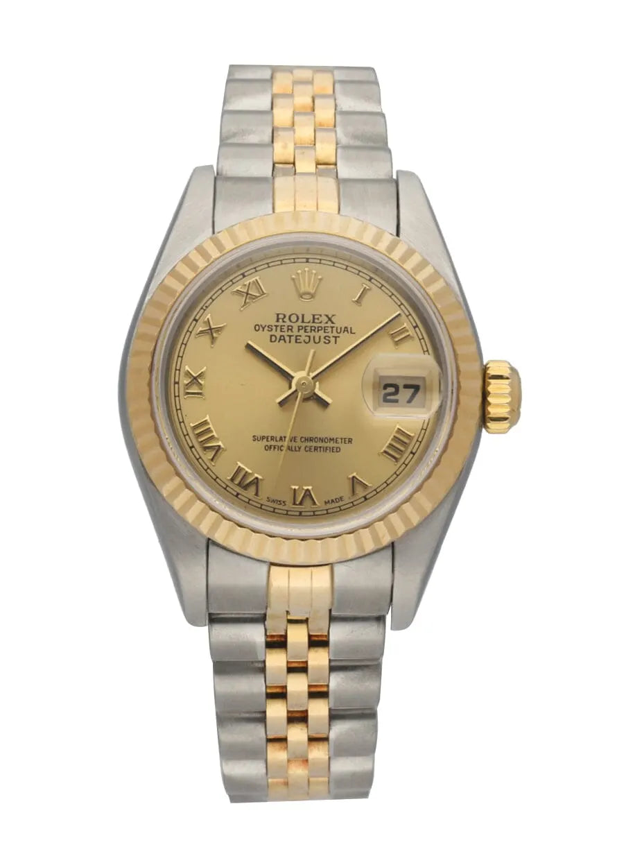 Rolex Two-Tone Champagne Dial datejust gold - Hình 5