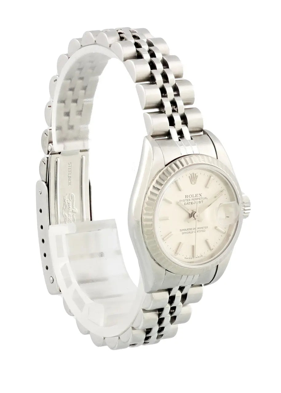 timeless Rolex Datejust Silver Dial Steel - Hình 4
