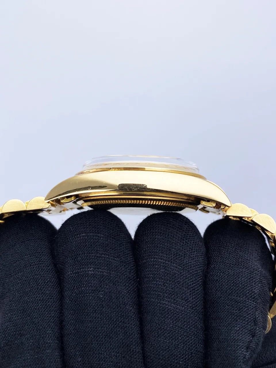 Rolex Day-Date Gold White Dial - Hình 5