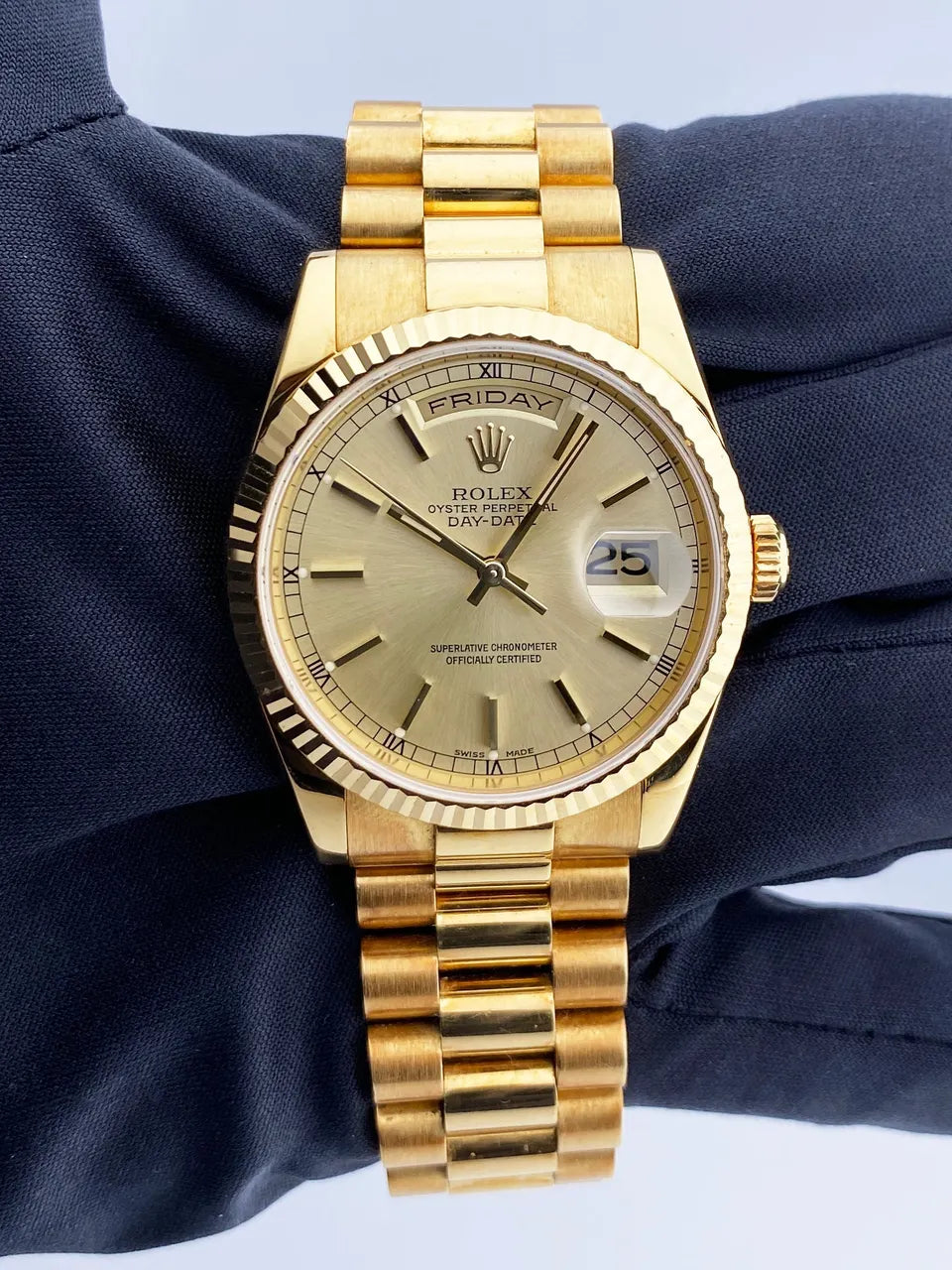 Rolex Yellow Gold Day-Date - Hình 3