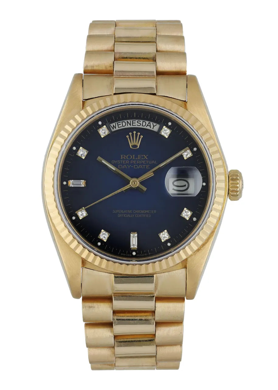 Rolex Day-Date 36 Blue Diamond - Hình 2