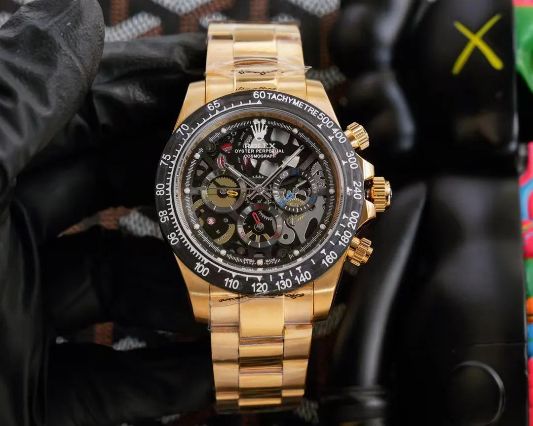 Rolex Daytona Gold Skeleton