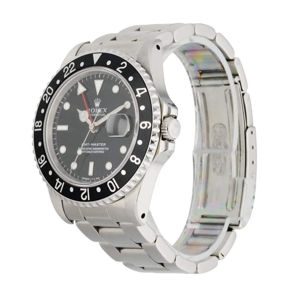 Rolex GMT-Master Black Bezel stainless - Hình 2