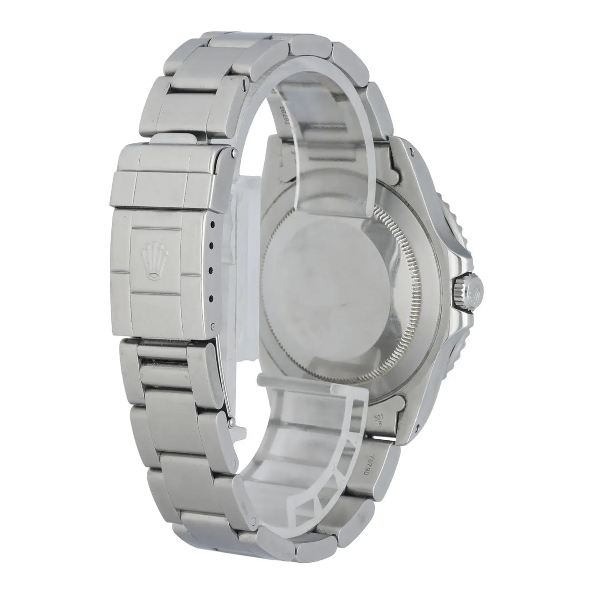 stainless Rolex GMT-Master Black Bezel - Hình 4