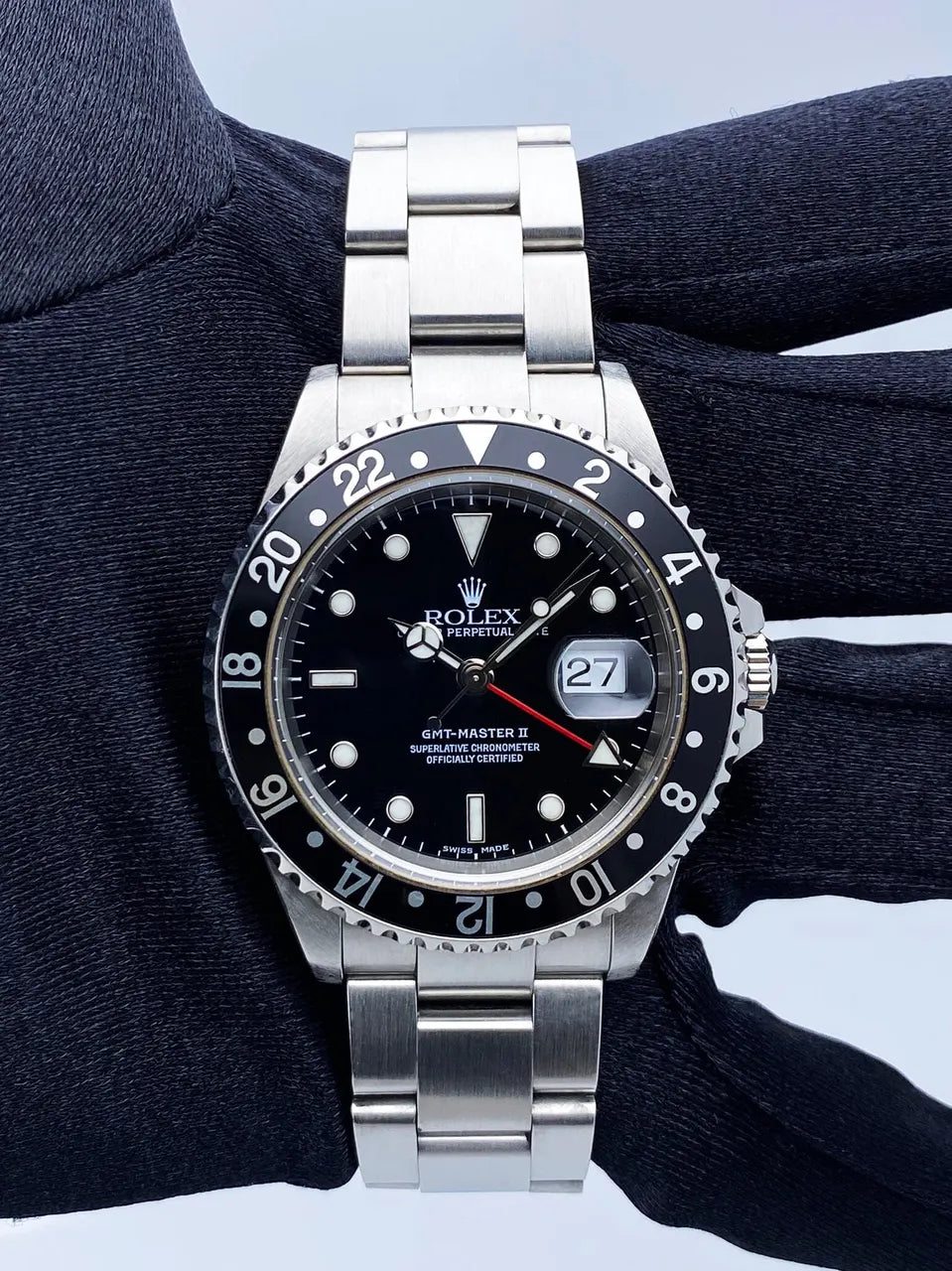 Rolex GMT-Master II Black Bezel Stainless Steel - Hình 3