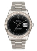 oyster Rolex Datejust Black Dial Steel