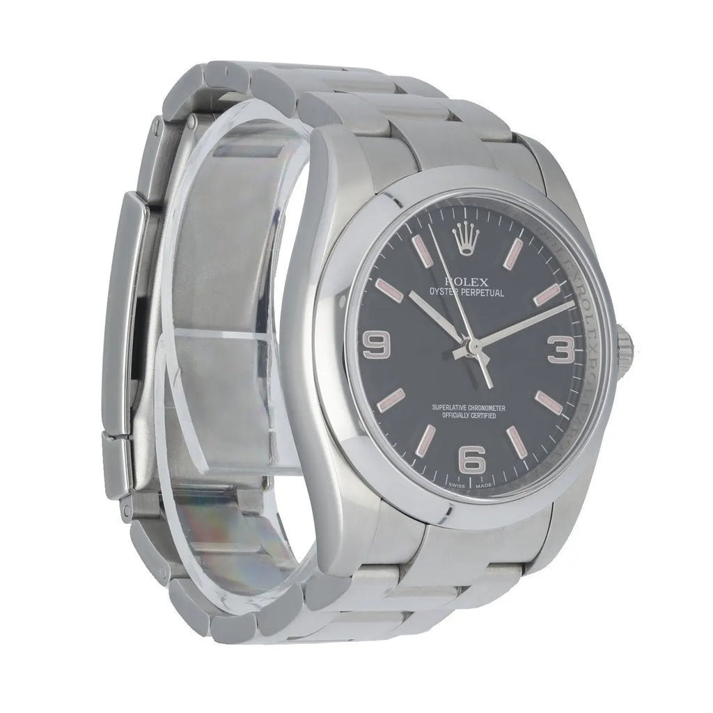 Rolex Anthracite Dial Oyster Perpetual - Hình 3