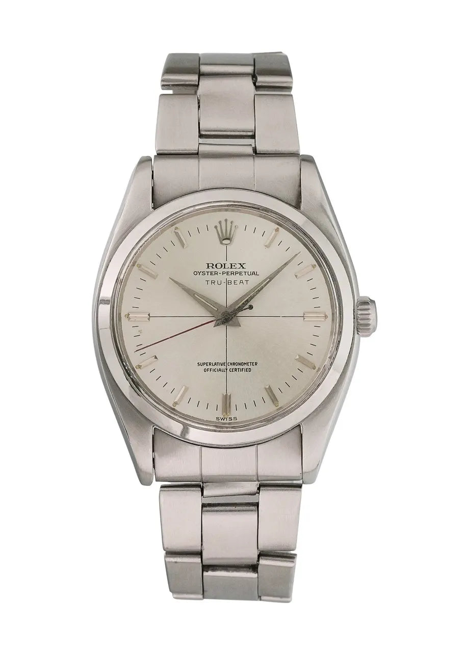 Rolex Tru-Beat Silver Dial - Hình 2