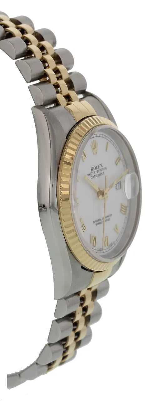 Rolex Datejust Silver Dial Two-Tone - Hình 2