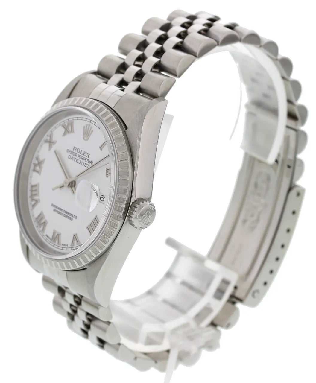 Rolex Datejust Silver Dial jubilee - Hình 3