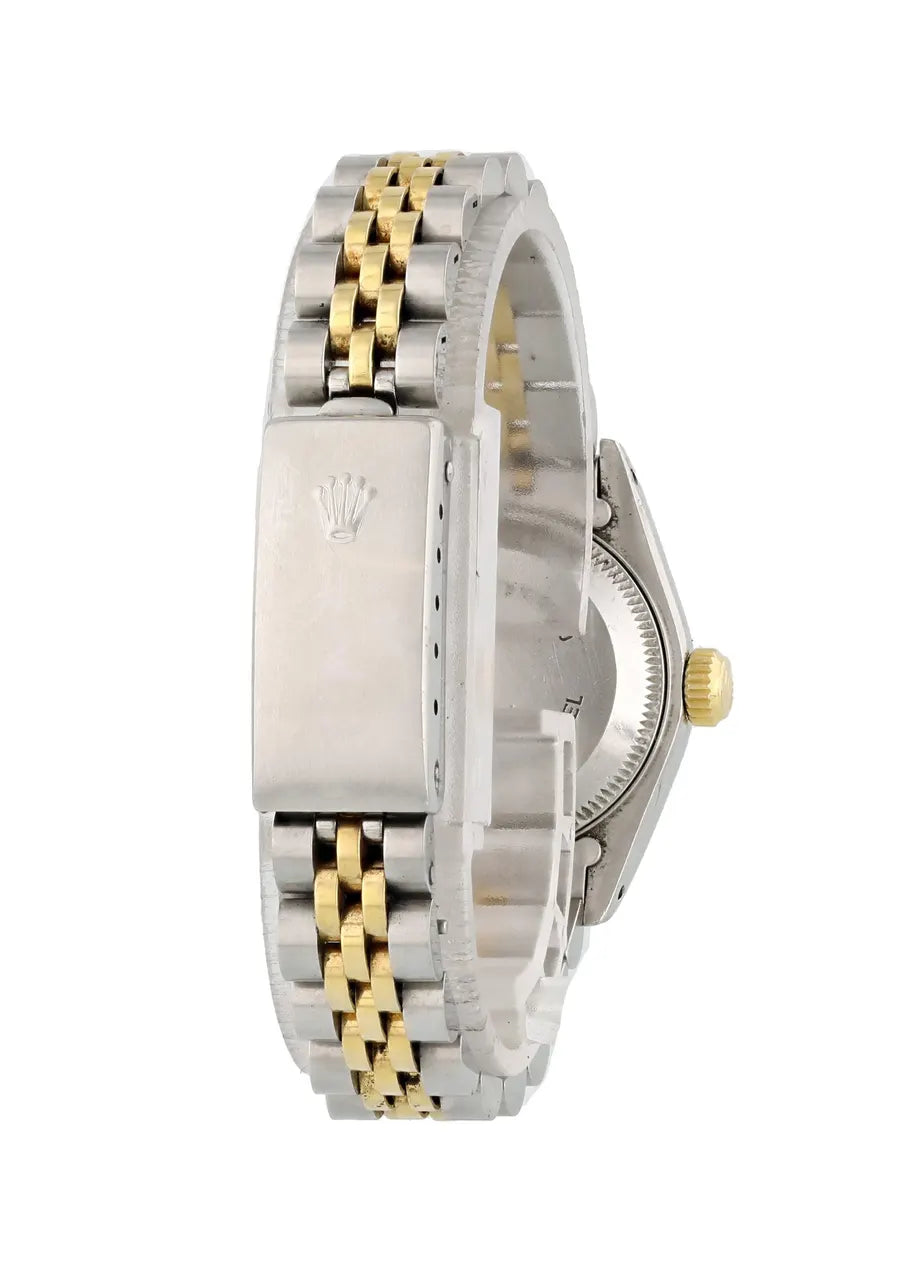 datejust steel Rolex Two-Tone Champagne Dial - Hình 4