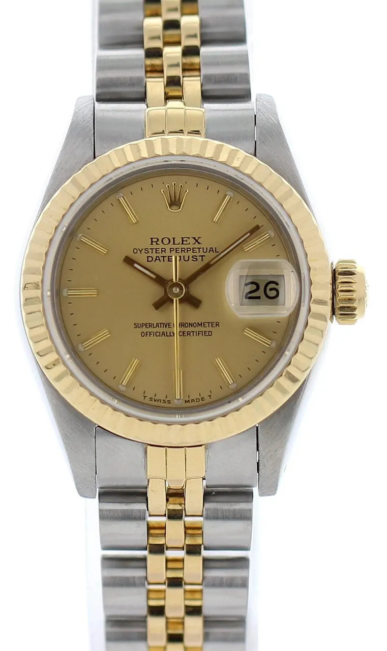 Rolex Datejust Gold Dial - Hình 2