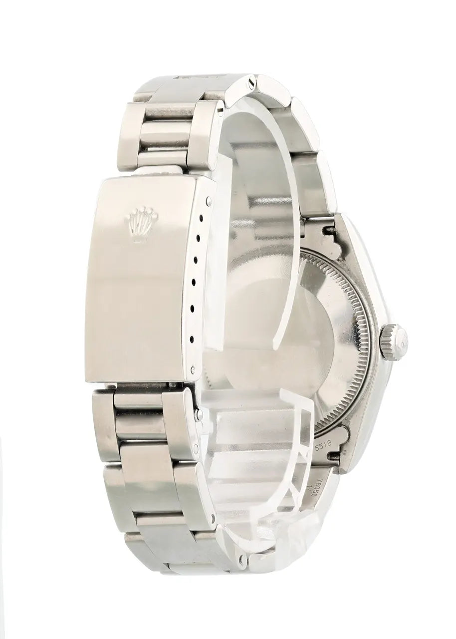 stainless Rolex Datejust White Roman Dial - Hình 5
