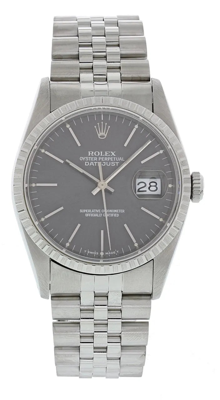 Rolex Datejust Slate Gray - Hình 2