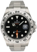 Rolex Explorer II Black Dial steel