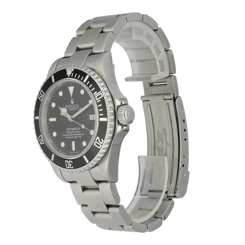 stainless steel Rolex Sea-Dweller Black Dial - Hình 2