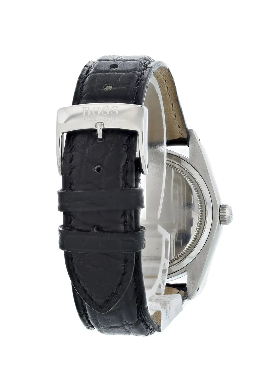 vintage Rolex Oysterdate Black Dial - Hình 4