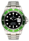 Rolex Green Bezel Watch