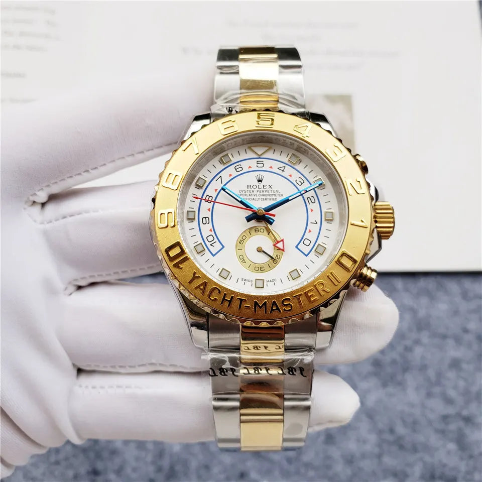 Rolex White Dial Yacht-Master - Hình 5