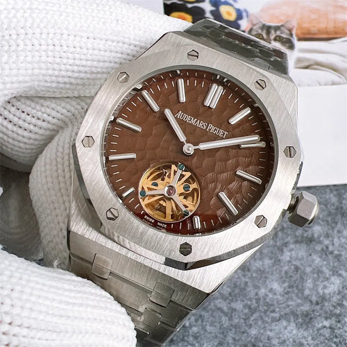 Audemars Piguet Brown Tourbillon - Hình 2